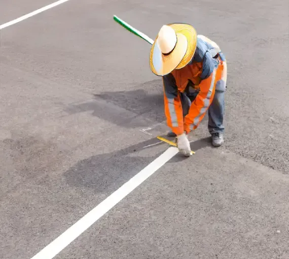 parking lot striping in Huntersville NC