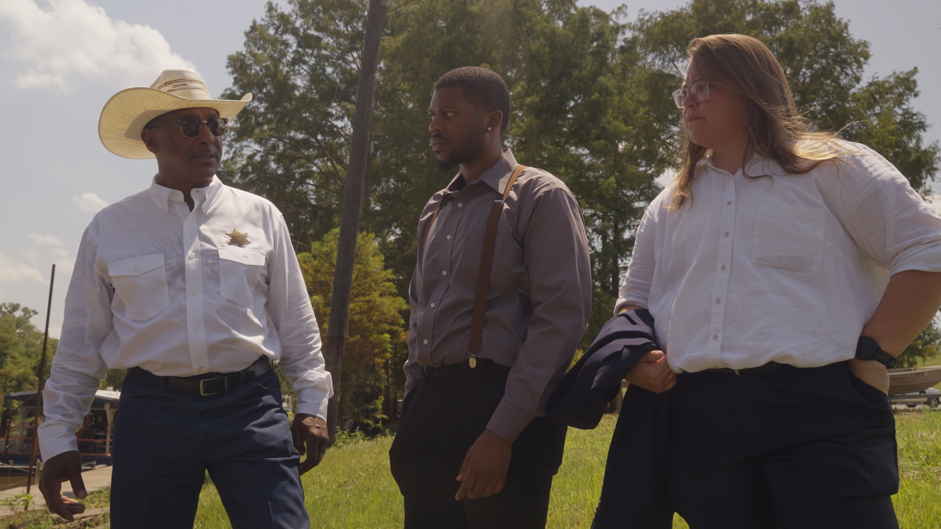 Leroy Thomas, Dominic Felix, and Lillie Vann in The Fois