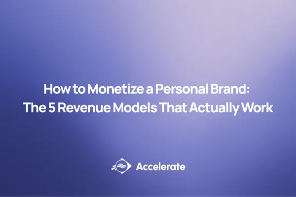 Editoz Accelerate - Grow Your Personal Brand