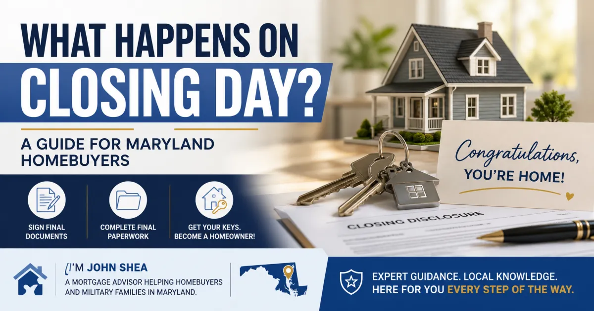 What Actually Happens on Closing Day? A Guide for Maryland Homebuyers