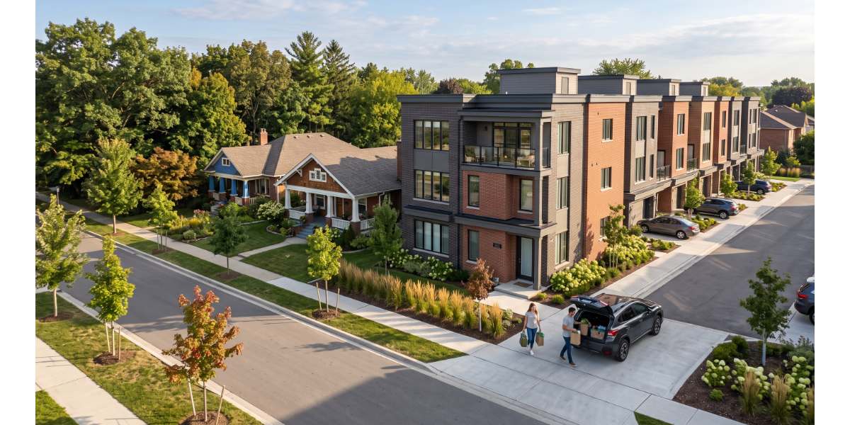 Newer infill &townhome pockets