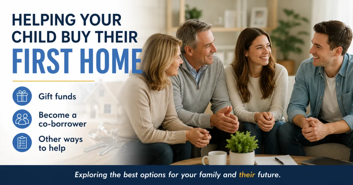 How Parents Can Help Their Child Buy a First Home