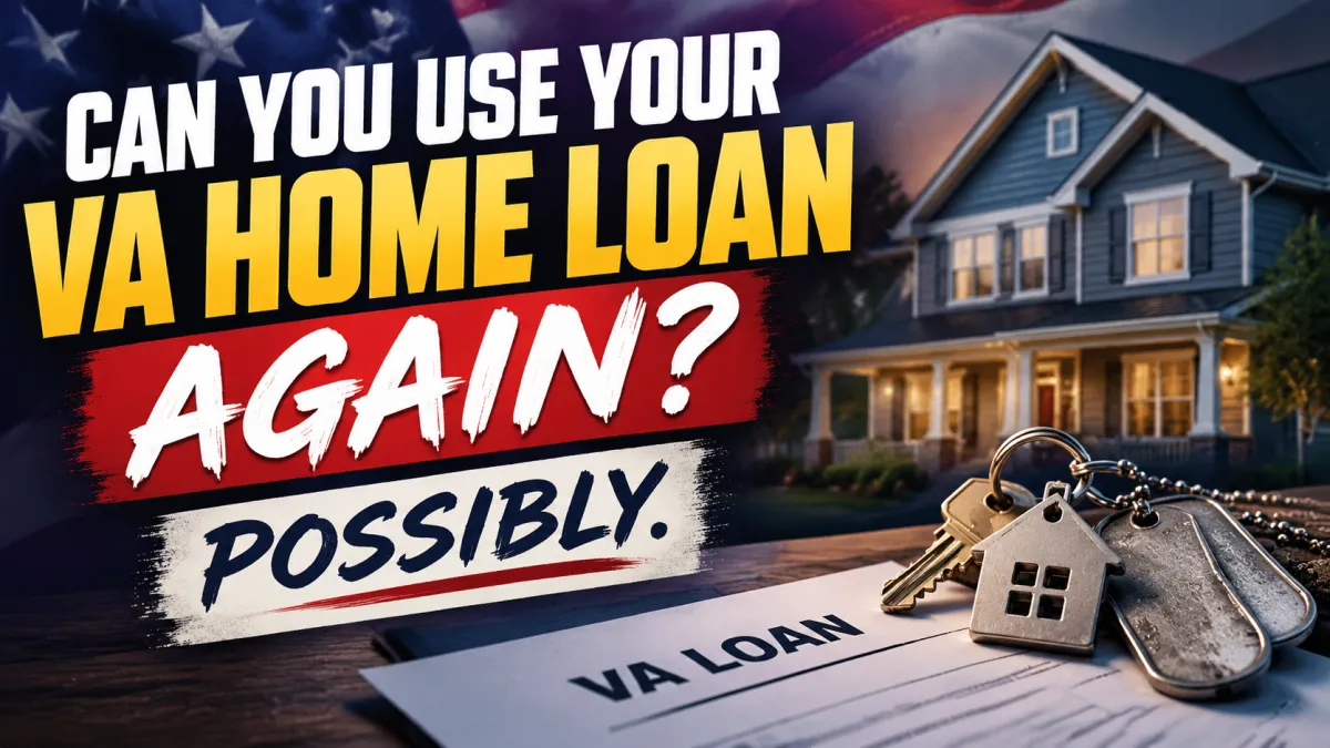 Can You Use Your VA Home Loan Benefit Again?
