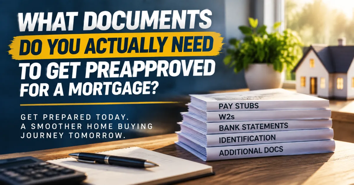 What Documents Do You Actually Need for Mortgage Preapproval?