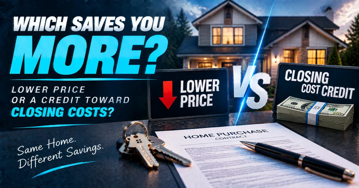 Price Reduction or Seller Credit: Which Actually Saves You More?