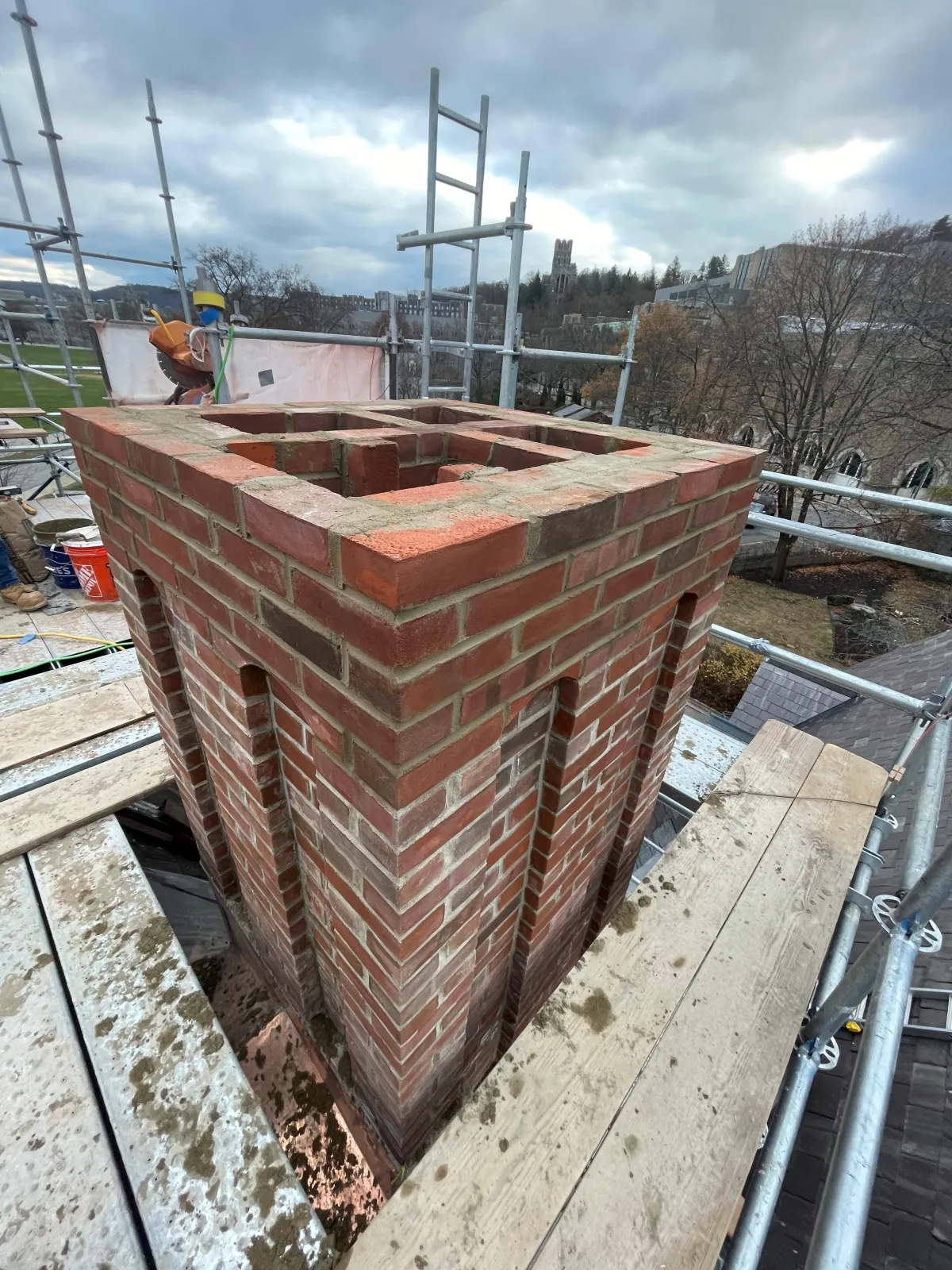 Historic Restoration: 15 Chimneys at West Point