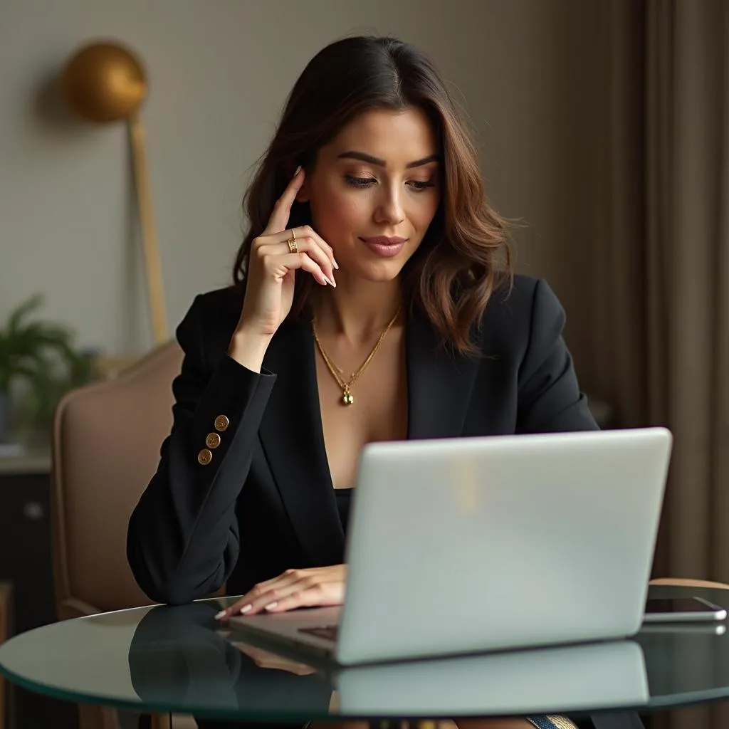 Akemi S isher - WorkWife AI Founder and Business Strategy Leader - Standing in a suit with her hands in her pockets