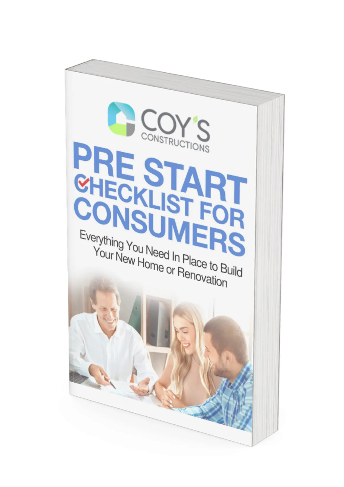 Pre Start Checklist for Consumers
