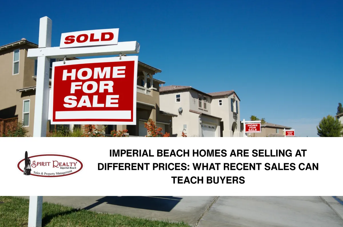 Imperial Beach Home Sales: Insights for Buyers