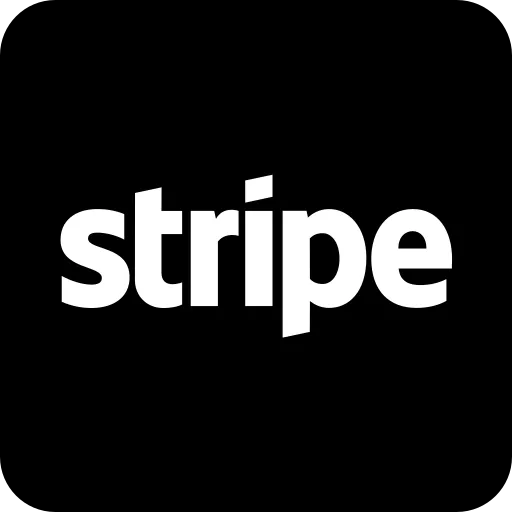 Stripe logo, representing payment processing solutions for businesses, emphasizing integration with Carbon Automations' CRM features.