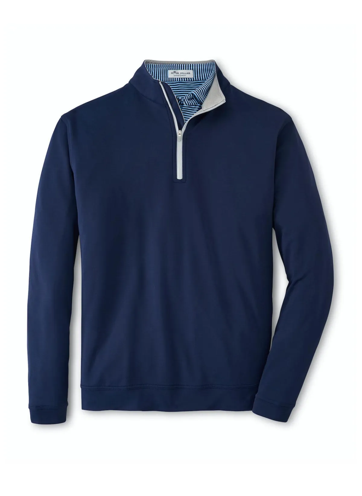 Peter Millar Mens Perth Stretch Loop Terry Quarter-Zip