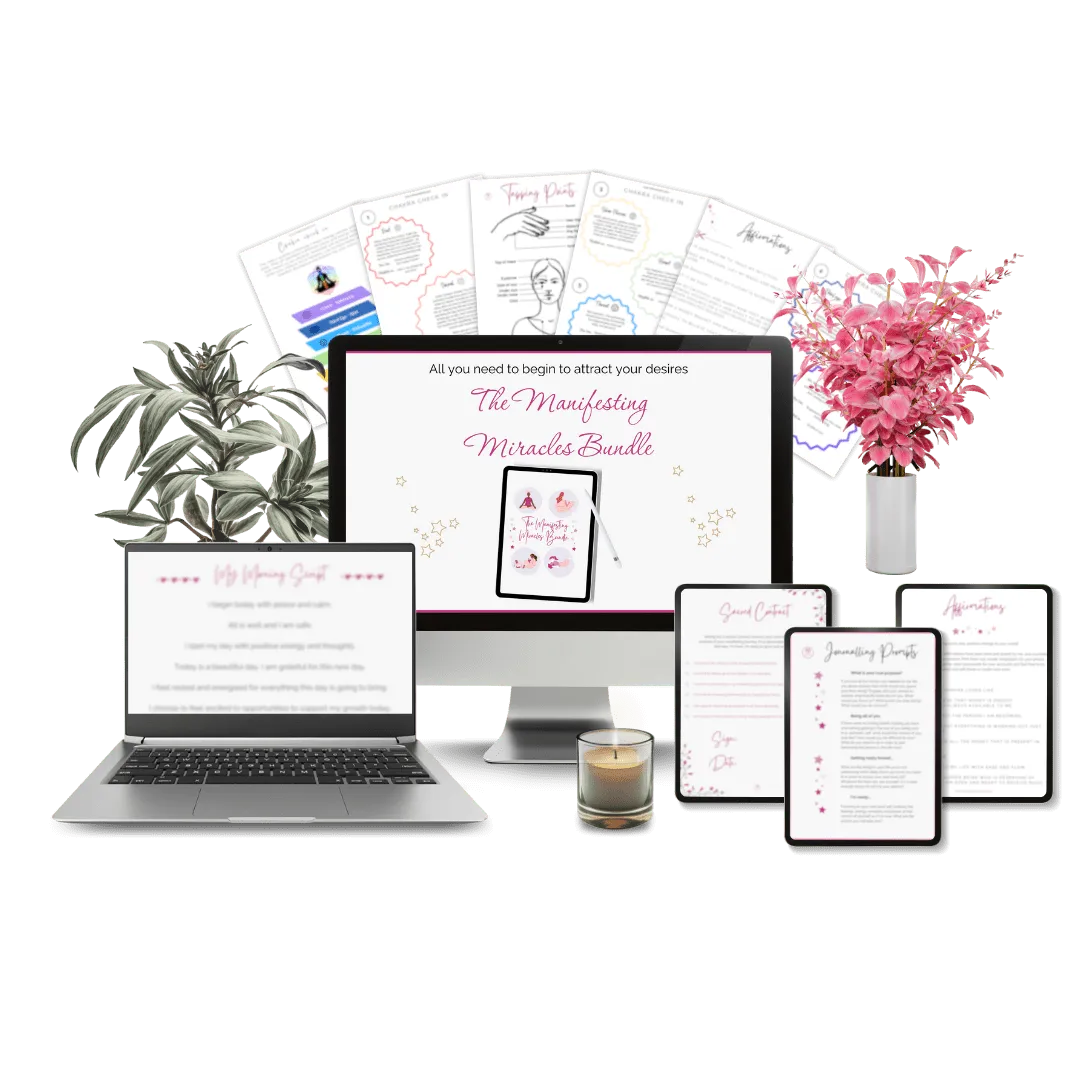 Manifesting Miracles Bundle for Women: Attract your Desires in your Reality