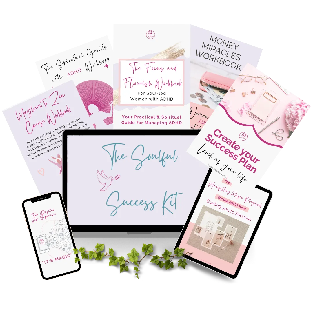 access to all of the she can shine digital products for soulful women to flourish