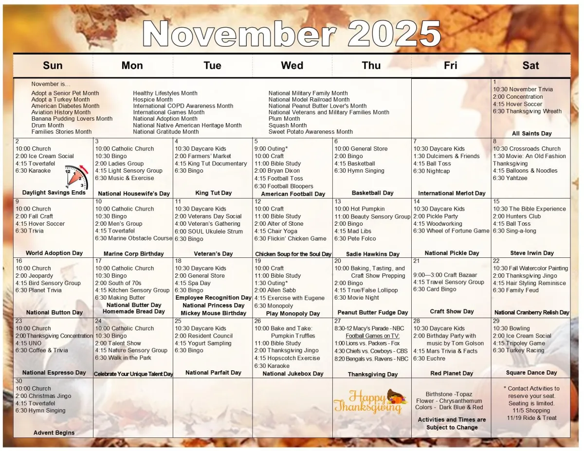 Current month calendar image