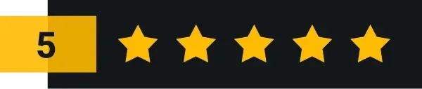 5 Star Rating