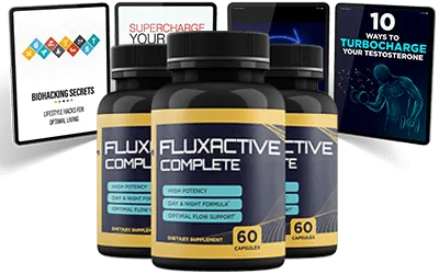 Fluxactive Complete 3 bottle