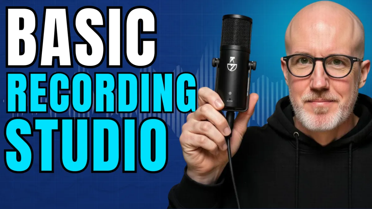 Build a Basic Home Recording Studio from Scratch (Easy & Affordable)