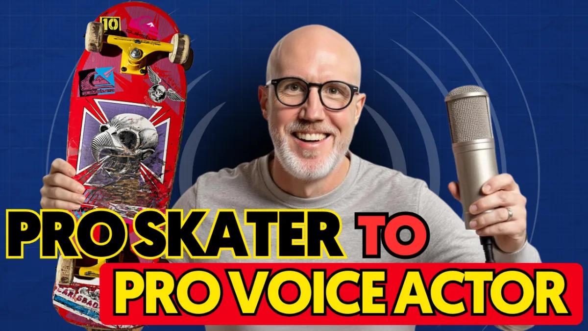 Pro Skater to Full-Time Voice Actor (My Story)