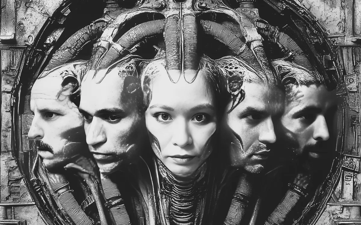 band photo for symphonic metal electronic rock female-fronted bay area local band