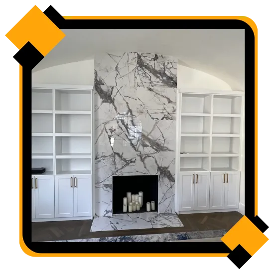 Professional tile installation project in San Mateo, CA