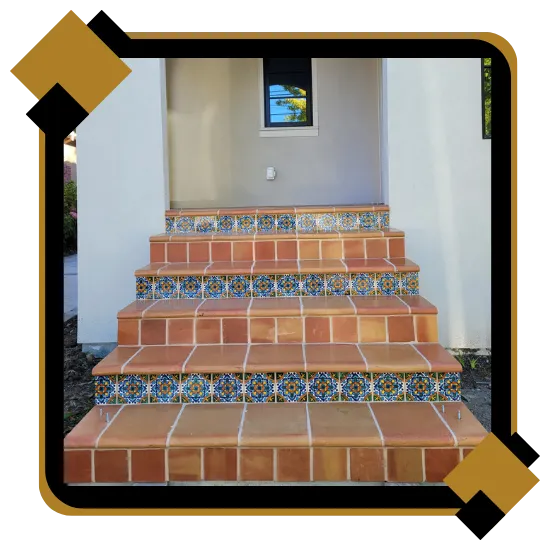 Professional tile installation