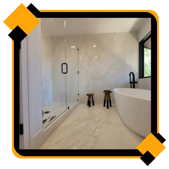 Bathroom tile installation in Menlo Park for a fresh shower design