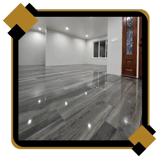 Flooring installation in Menlo Park CA for a bright living room