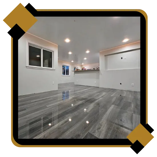 flooring installation in San Mateo CA for a clean living room