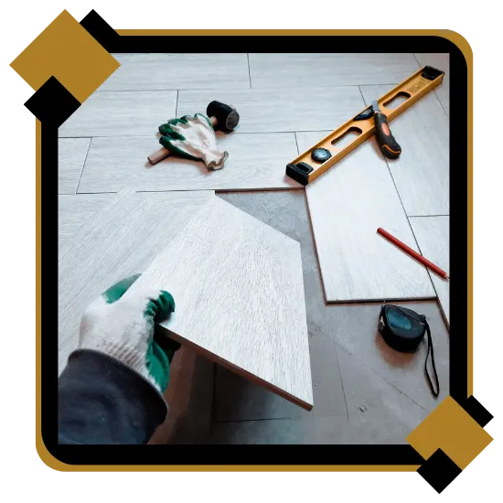 Professional tile installation in Redwood City kitchen space