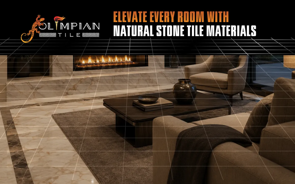 Natural Stone Tile Materials for Elegant Interiors