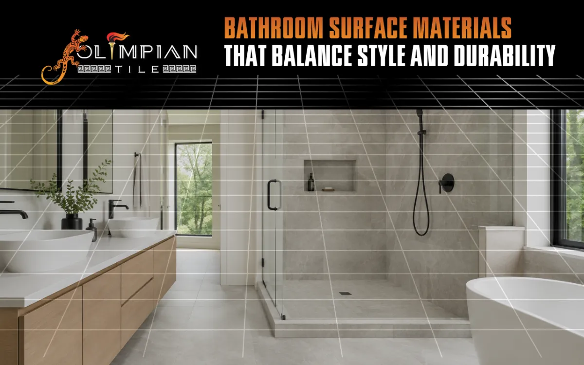 Bathroom Surface Materials for Brighter Spaces