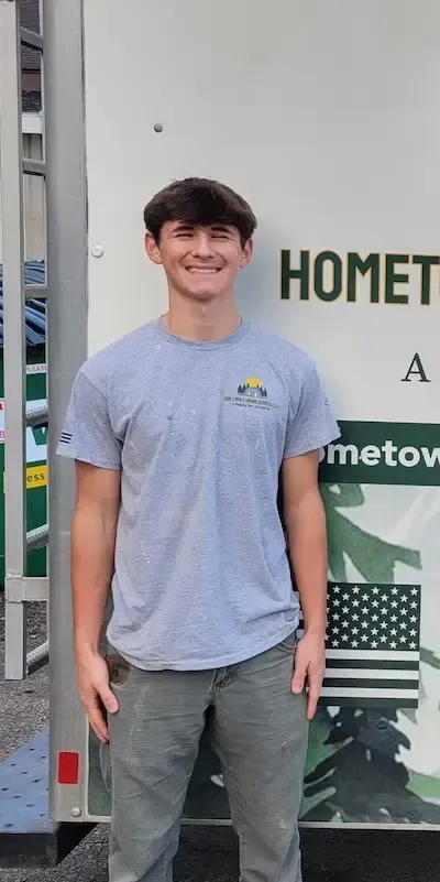 Isaiah Lamphere, Plumbing Technician Assistant at Hometown Plumbing Services, proudly serving the Hastings, MI community.