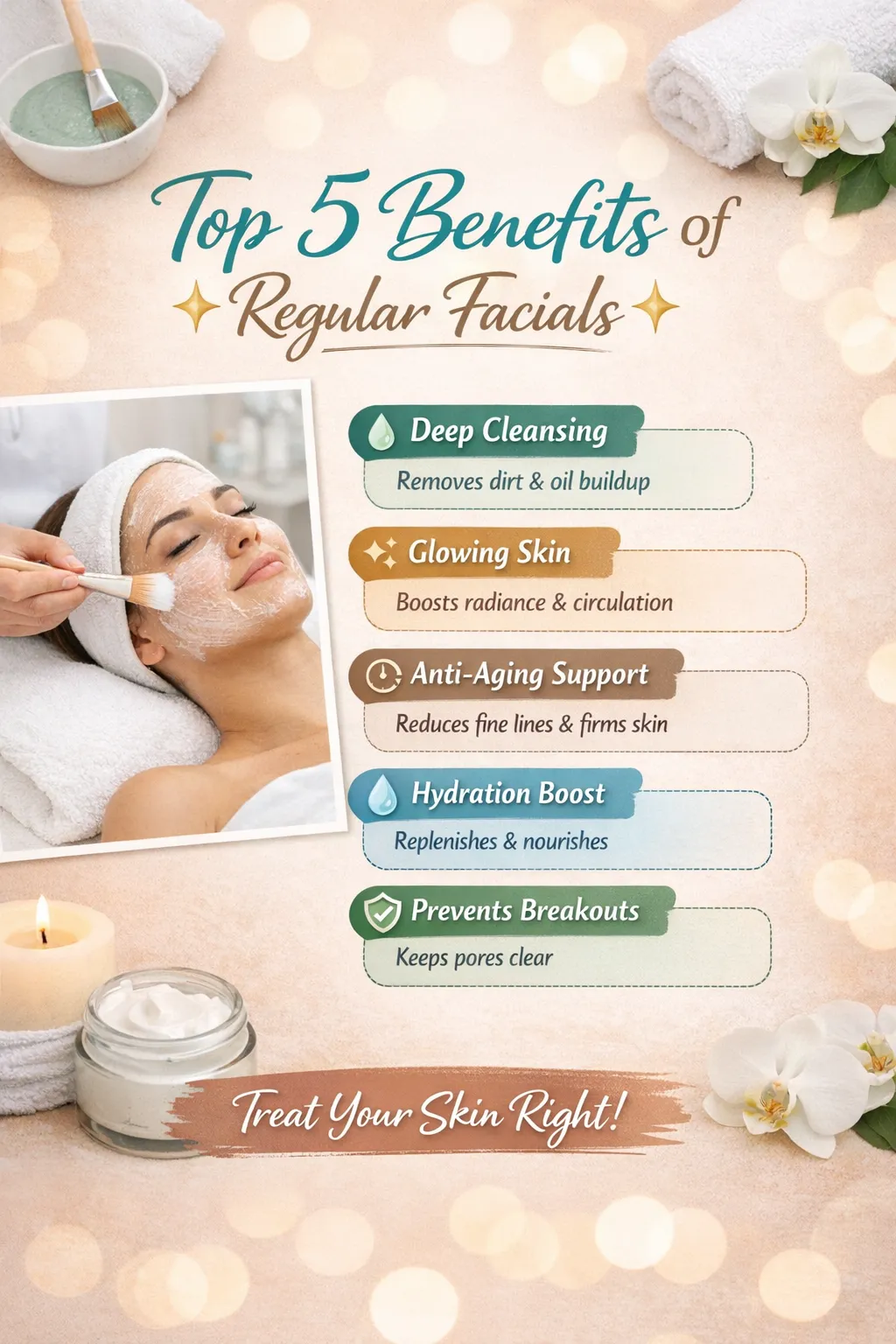 Sample social media post design for a plumber