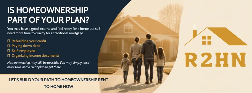 Family planning their path to homeownership with Rent To Home Now.