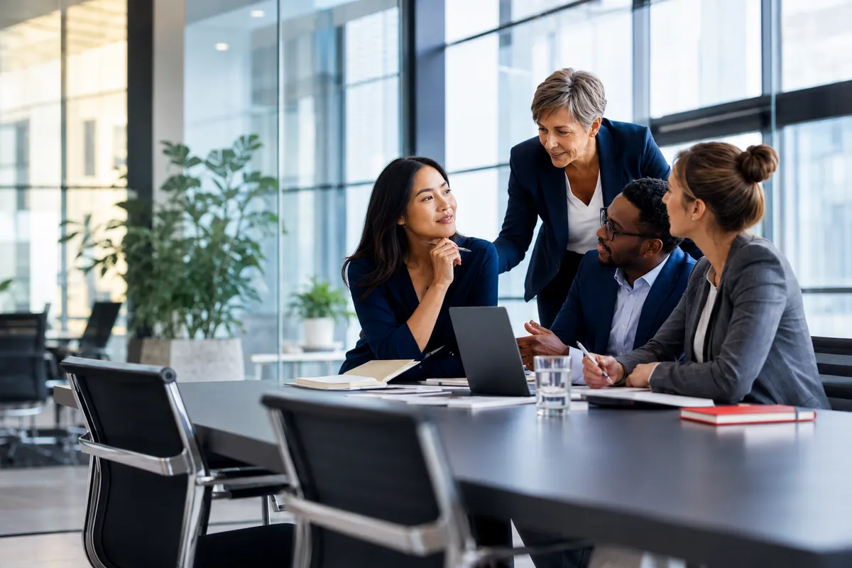 Experienced executive coaching newly promoted managers