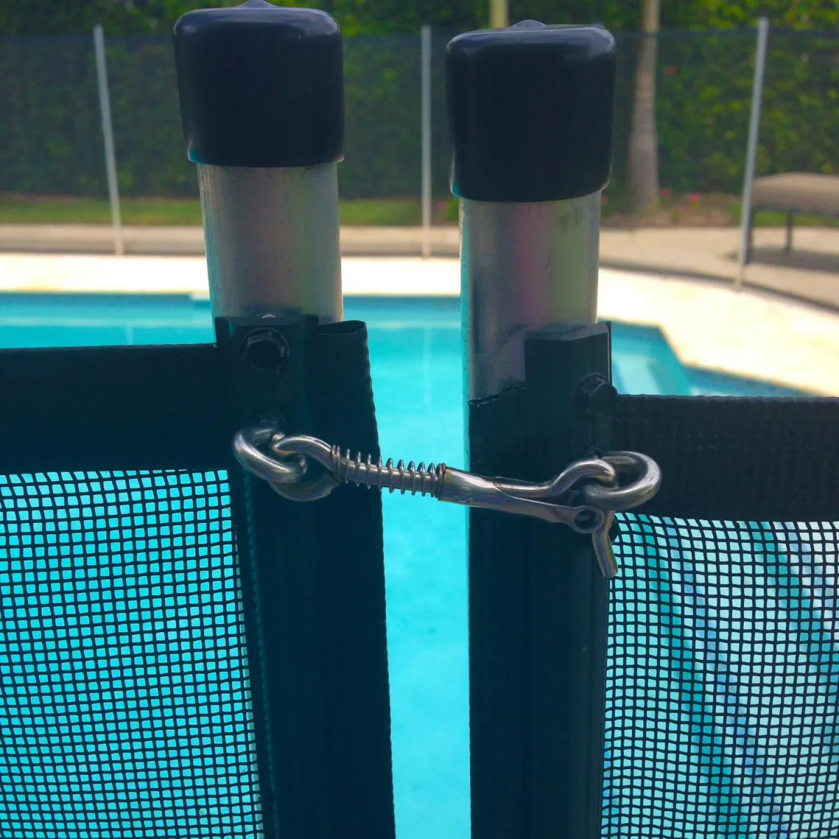 New pool fence