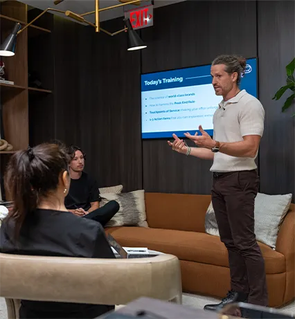 Dr. Mark Hower teaching