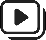 Ikona přehrávače – dokončený video projekt