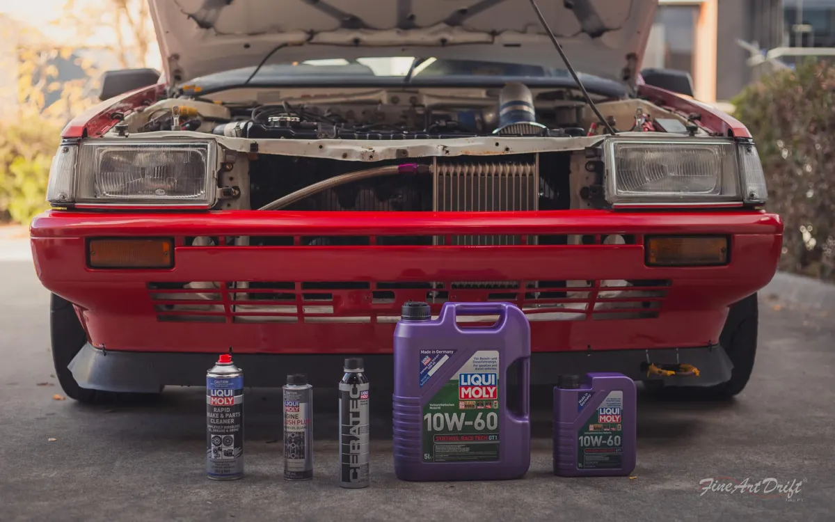 liqui moly products bonnet open