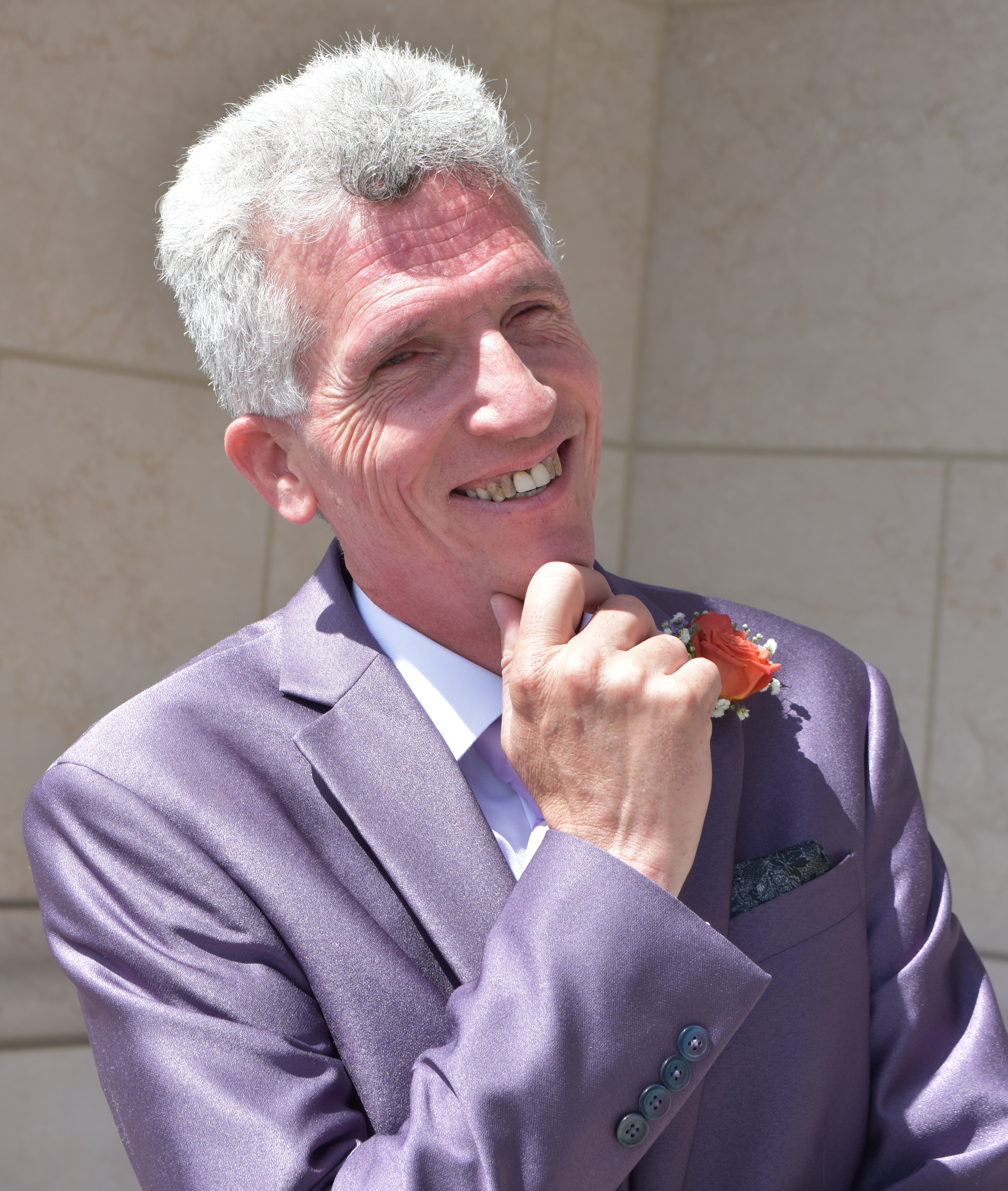 Portrait of a male organizer for profile use