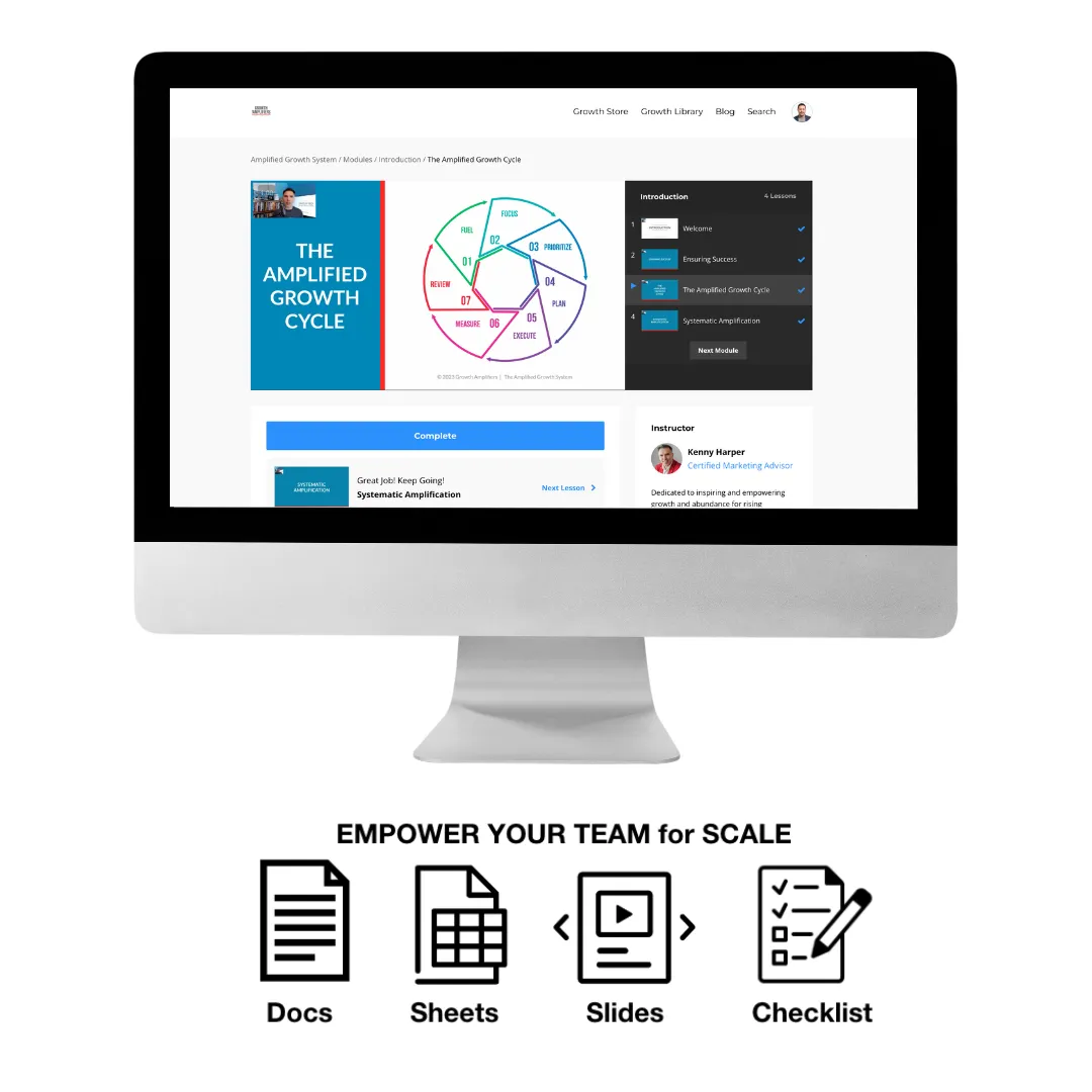 Amplified Growth System Training