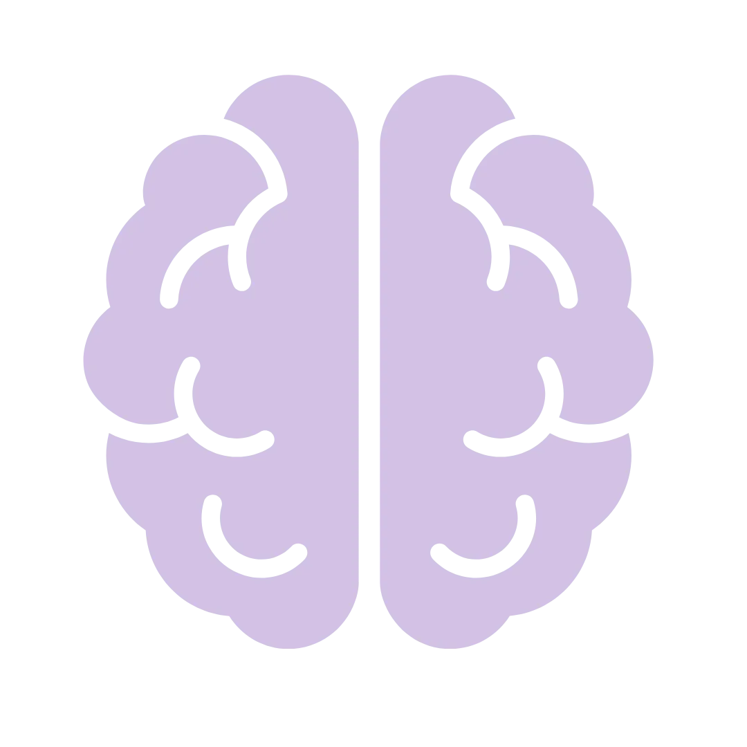“Stylized brain icon representing intuitive tech that supports neurodiverse ways of thinking.”