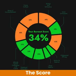Dr. Oliver Degnan's Burnout Score