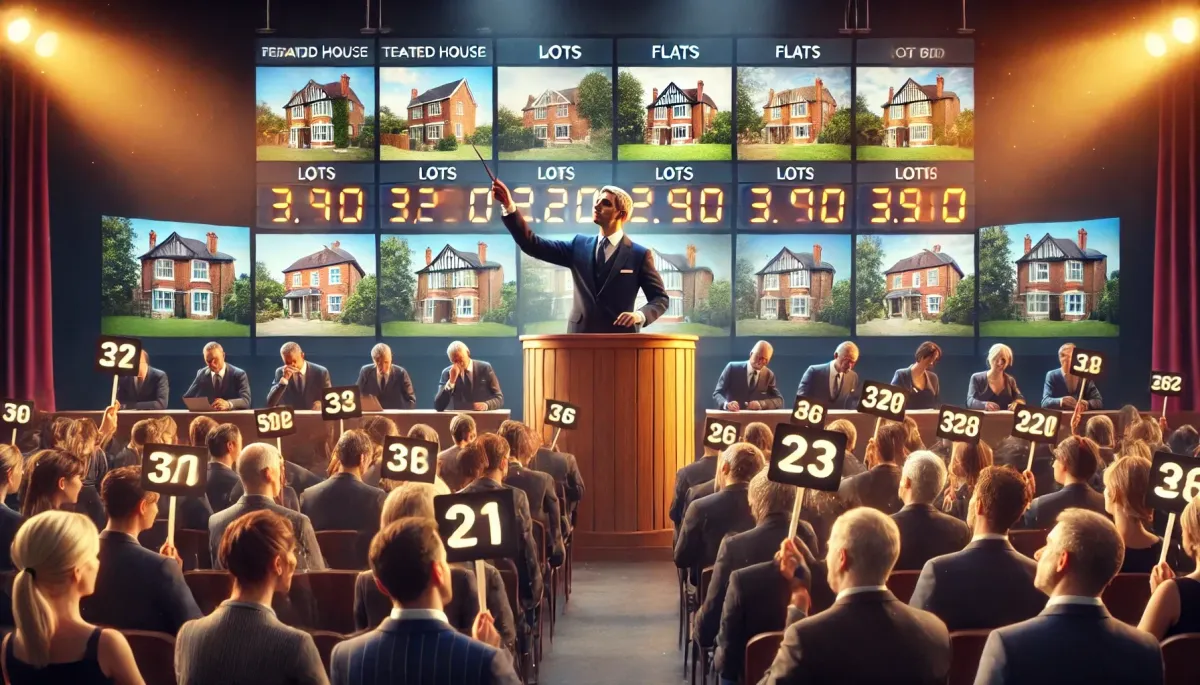 Property auctions and bidding