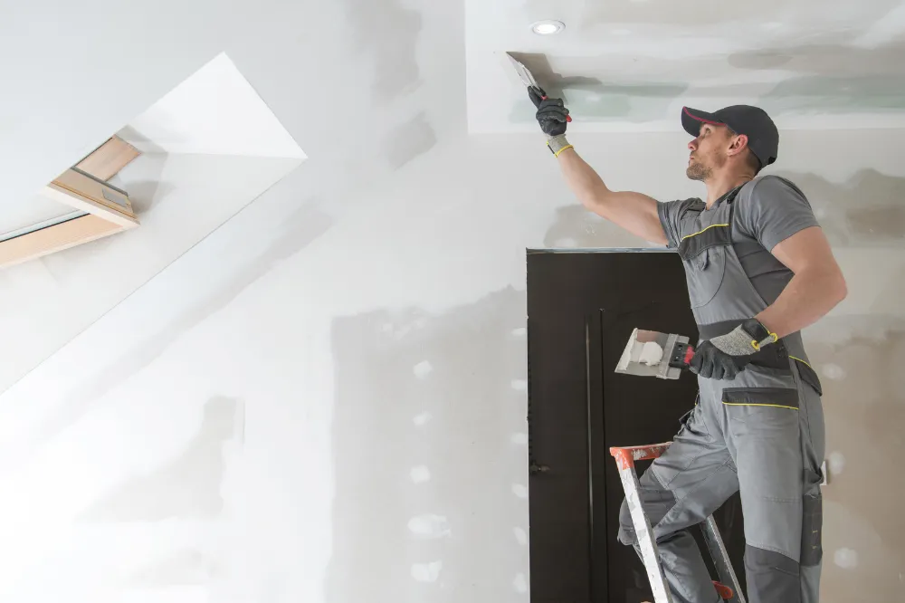 New roof installation on a modern home