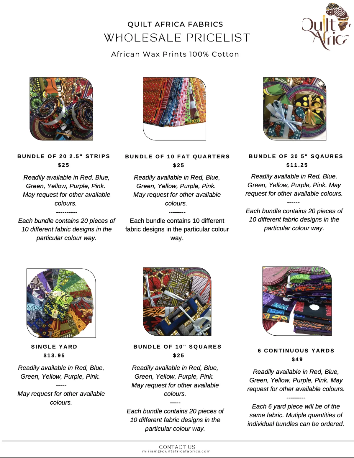 quilt africa fabrics wholesale 