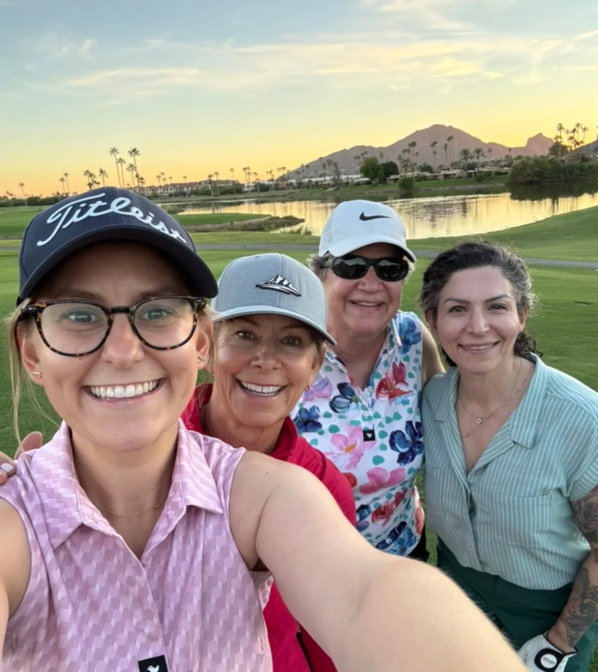League Members on the Golf Course