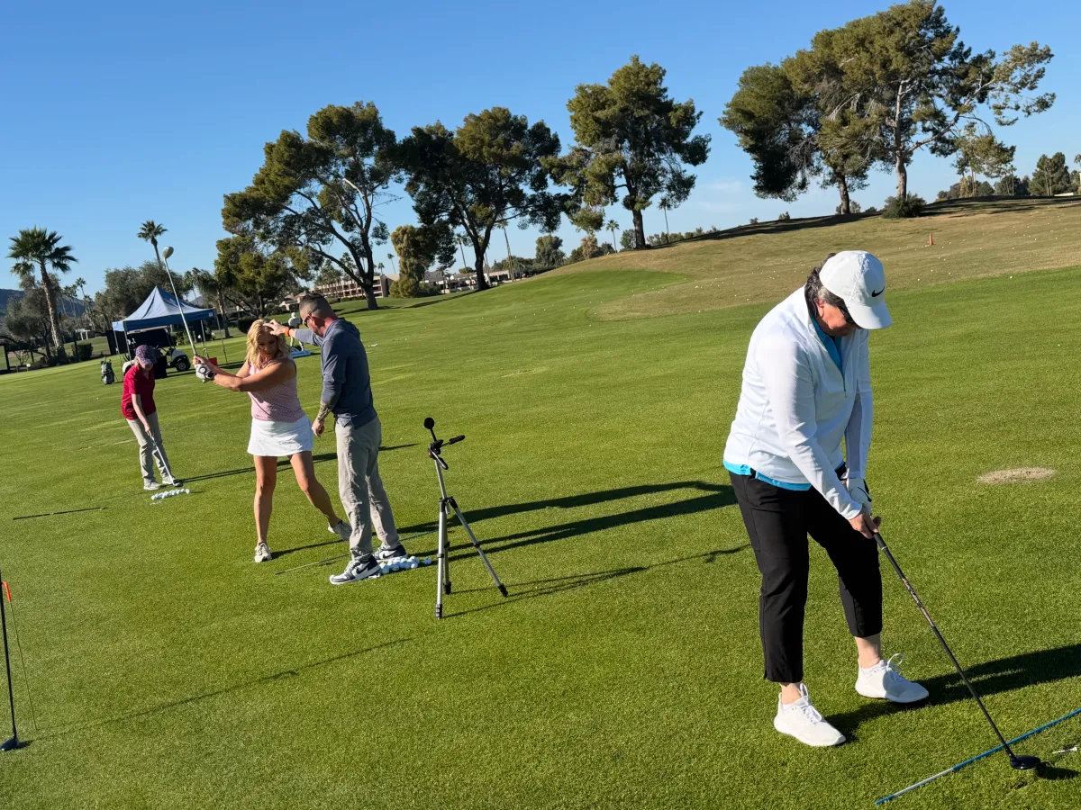 Group Lesson on Fairway Technique