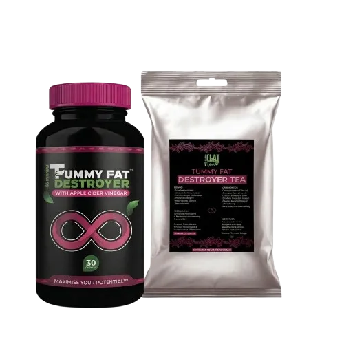 Flat Tummy Support Products Mockup