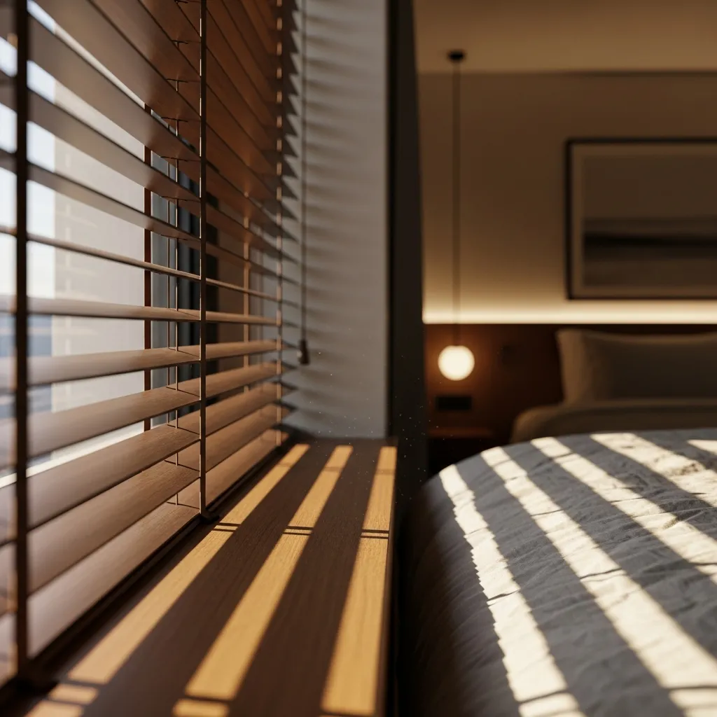 Hotel blinds